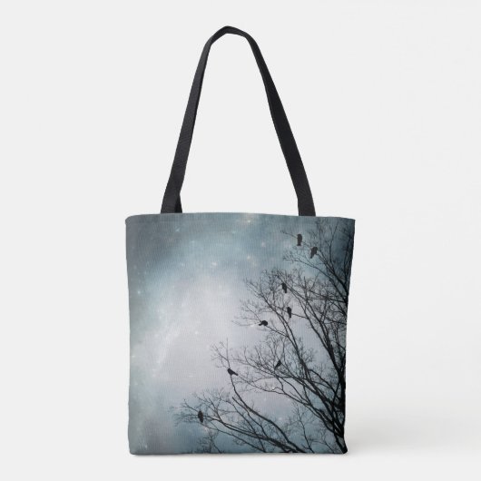 Tote Bag Corneilles de tempête (Dos)