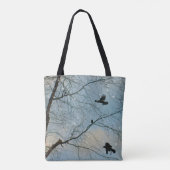 Tote Bag Corneilles d'hiver (Dos)