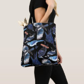 Tote Bag Corneilles et noir de Corvids (De près)