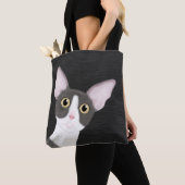 Tote Bag Cornish Rex Cat Fourre-tout (De près)