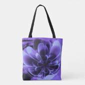 Tote Bag Corolla Bleue Stimulée Pétales (Dos)
