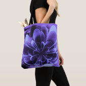 Tote Bag Corolla Bleue Stimulée Pétales (De près)