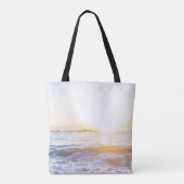 Tote Bag Corps d'eau sous le coucher du soleil (Dos)