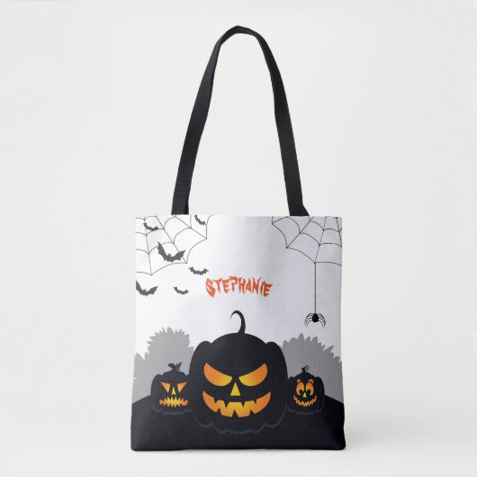 Tote Bag Correctif Citrouille inactif (Devant)