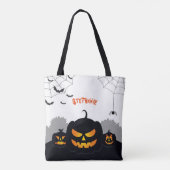 Tote Bag Correctif Citrouille inactif (Dos)