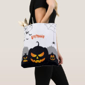 Tote Bag Correctif Citrouille inactif (De près)