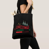 Tote Bag Correspondance famille Noël Chargement (De près)