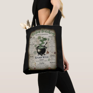 Tote Bag Correspondances des herbes magiques de Witchery de