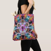 Tote Bag Coruscation Zen Lotus (De près)