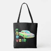 Tote Bag Corvair posterized quatre couleurs (Dos)