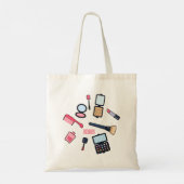 Tote Bag Cosmétique / maquillage illustration (Dos)