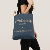 Tote Bag Cosmetologue Esthéticien Personnalisé Beautician (De près)
