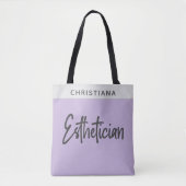 Tote Bag Cosmetologue esthétique (Devant)