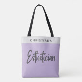 Tote Bag Cosmetologue esthétique (Dos)