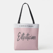 Tote Bag Cosmetologue esthétique (Dos)