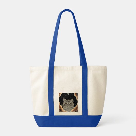 Tote Bag Cosmic Cat (Dos)