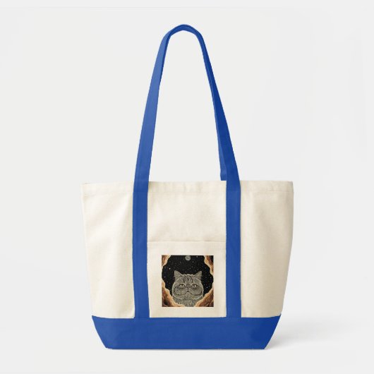 Tote Bag Cosmic Cat (Devant)