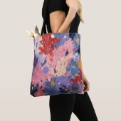 Tote Bag Cosmic Party Abstract Explosion (De près)