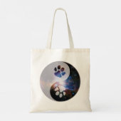 Tote Bag Cosmic Yin Yang Paw (Dos)