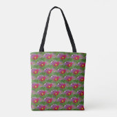 Tote Bag Cosmos Flower Nature Motif (Dos)
