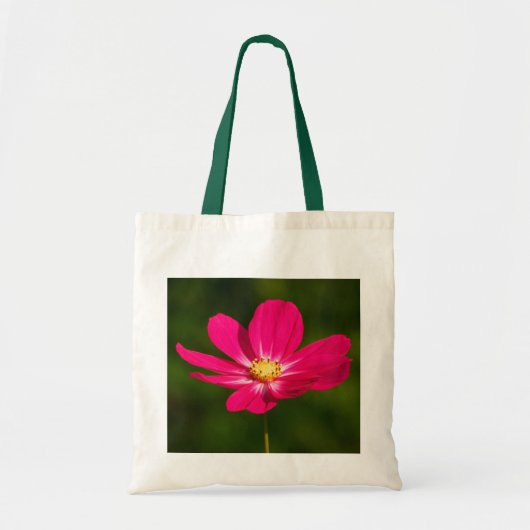 Tote Bag Cosmos roses (Devant)