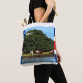 Tote Bag Costa Rica - Chevaux au bord de l'eau (De près)
