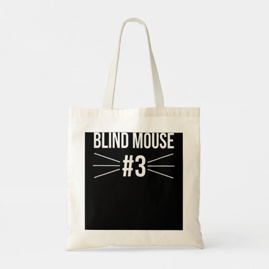 Tote Bag Costume de groupe amusant Trois souris aveugle 3 T (Dos)