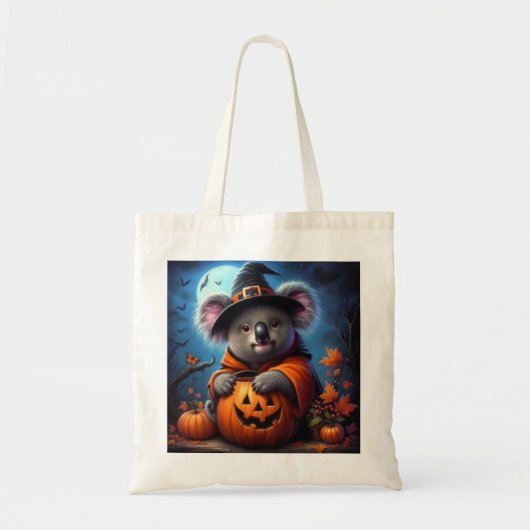 Tote Bag Costume Koala Halloween (Devant)