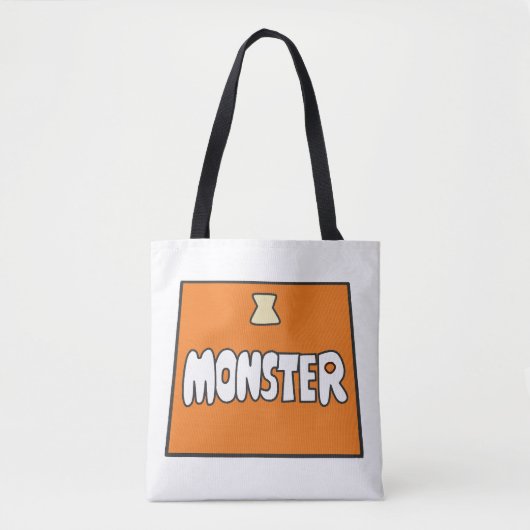 Tote Bag Costume Pikamee, Monstre (Devant)