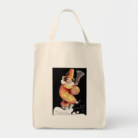 Tote Bag Costume vintage d'Halloween (Devant)