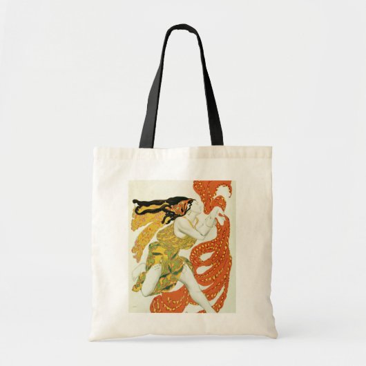 Tote Bag Costumez la conception pour une bacchante dans (Devant)