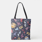 Tote Bag Cosy Hiver Kits Simples Vintage (Dos)