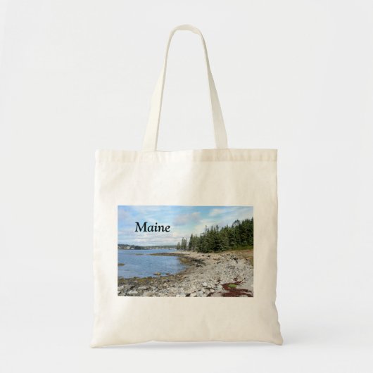 Tote Bag côte accidentée du Maine (Devant)