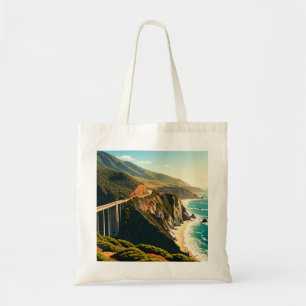Tote Bag Côte centrale de Big Sur Californie