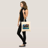 Tote Bag Côte cornouaillaise (Devant (modèle))