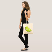 Tote Bag Cote de citron vert (Devant (modèle))