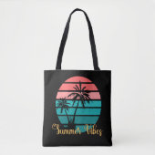 Tote Bag Côte d'été au Surf (Devant)
