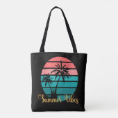 Tote Bag Côte d'été au Surf (Dos)