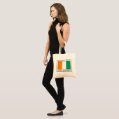 Tote Bag Côte d'Ivoire (Devant (modèle))