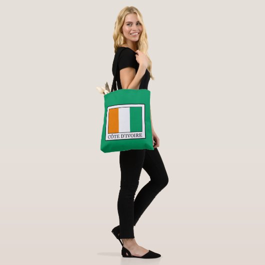 Tote Bag Côte d'Ivoire (Sur le modèle)