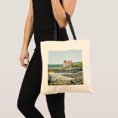 Tote Bag Côte du Maine Hendricks Head Phare (Devant (produit))