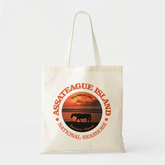 Tote Bag Côte nationale de l'île Assateague (Devant)