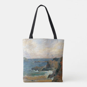 Tote Bag Côte rocheuse par Paul Gauguin, Impressionnisme vi