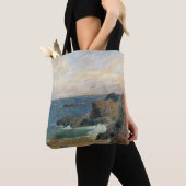 Tote Bag Côte rocheuse par Paul Gauguin, Impressionnisme Vi (De près)
