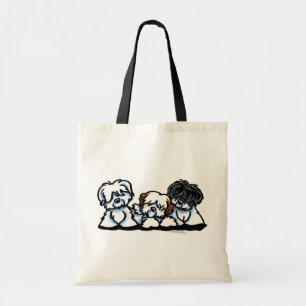 Tote Bag Coton De Tulear Trio