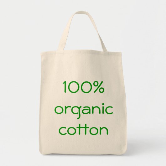 Tote Bag coton organique de 100% (Devant)