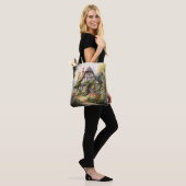 Tote Bag Cottage anglais (Sur le modèle)