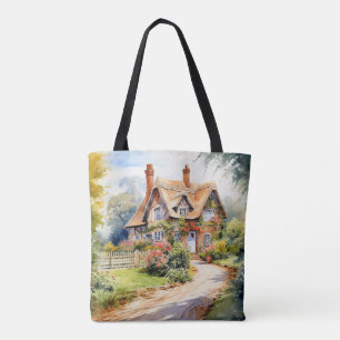 Tote Bag Cottage anglais
