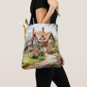 Tote Bag Cottage anglais (De près)