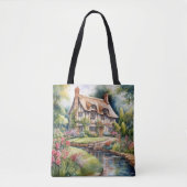 Tote Bag Cottage anglais (Devant)